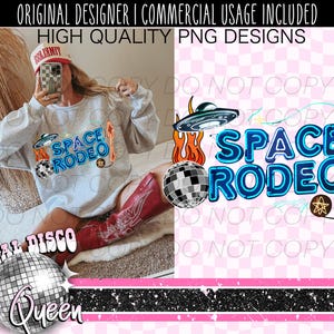 Space Cowboy | Trendy Western Png