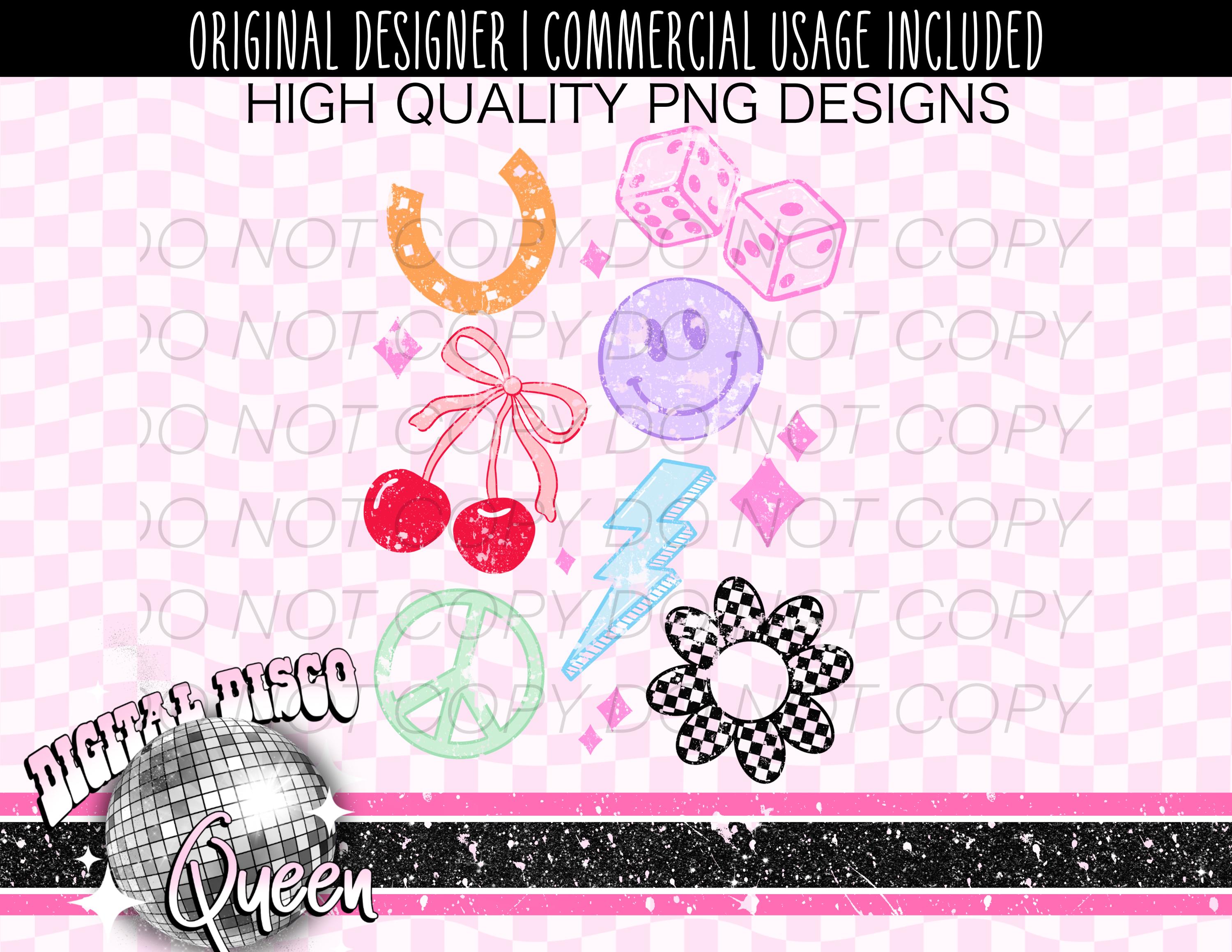 Girly Collage PNG