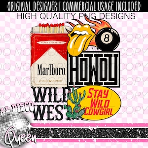 Howdy Western Collage | Trendy Collage Design