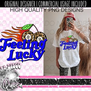 Feeling Lucky PNG | Trendy Western PNG