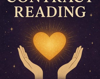 Lectura del Contrato del Alma: Propósito de Vida y Percepciones Kármicas (Descarga digital intuitiva en PDF)
