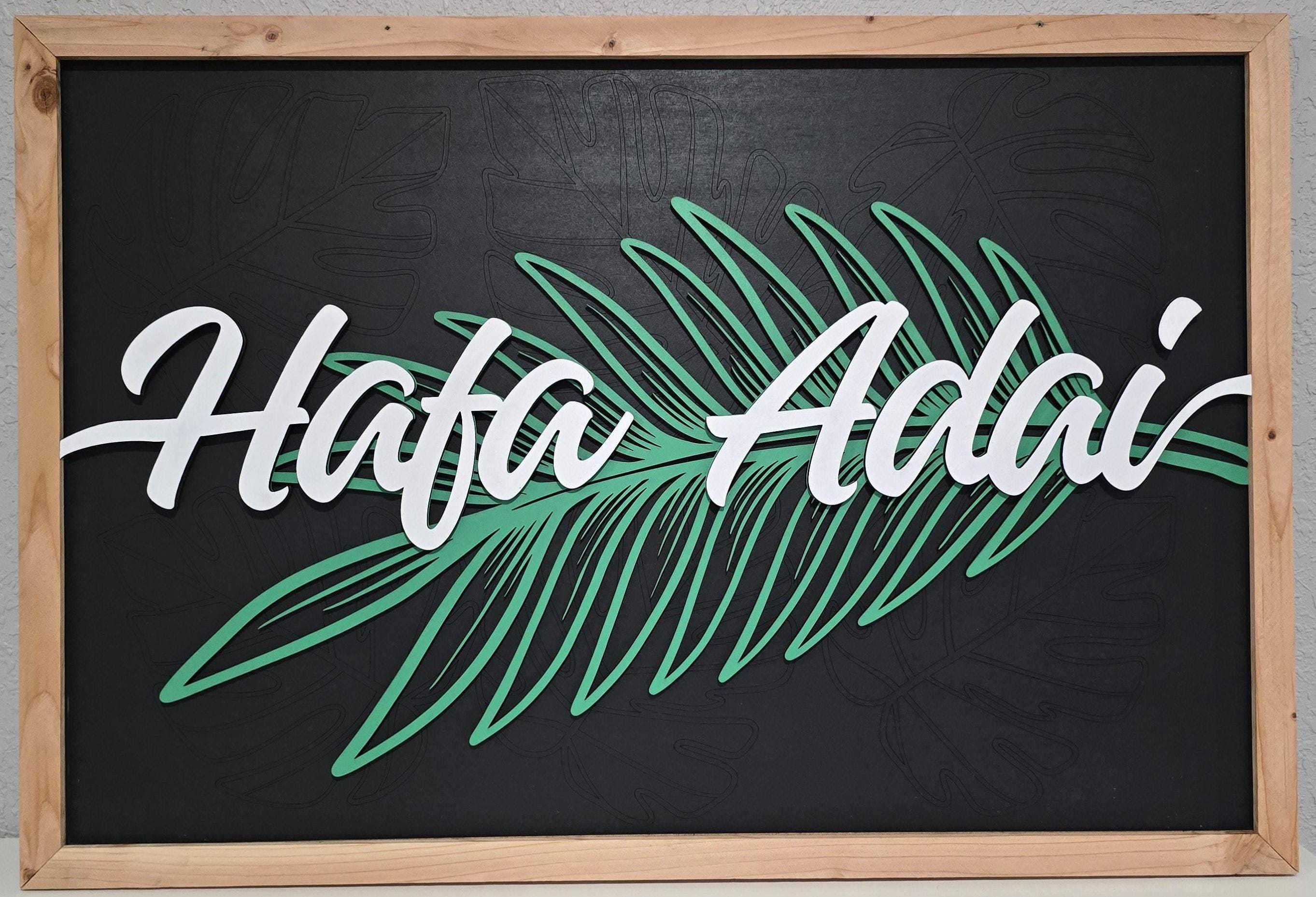 八4964【中古品】美品　HAFA ADAI GUAM Hafa Adai Guam Shield