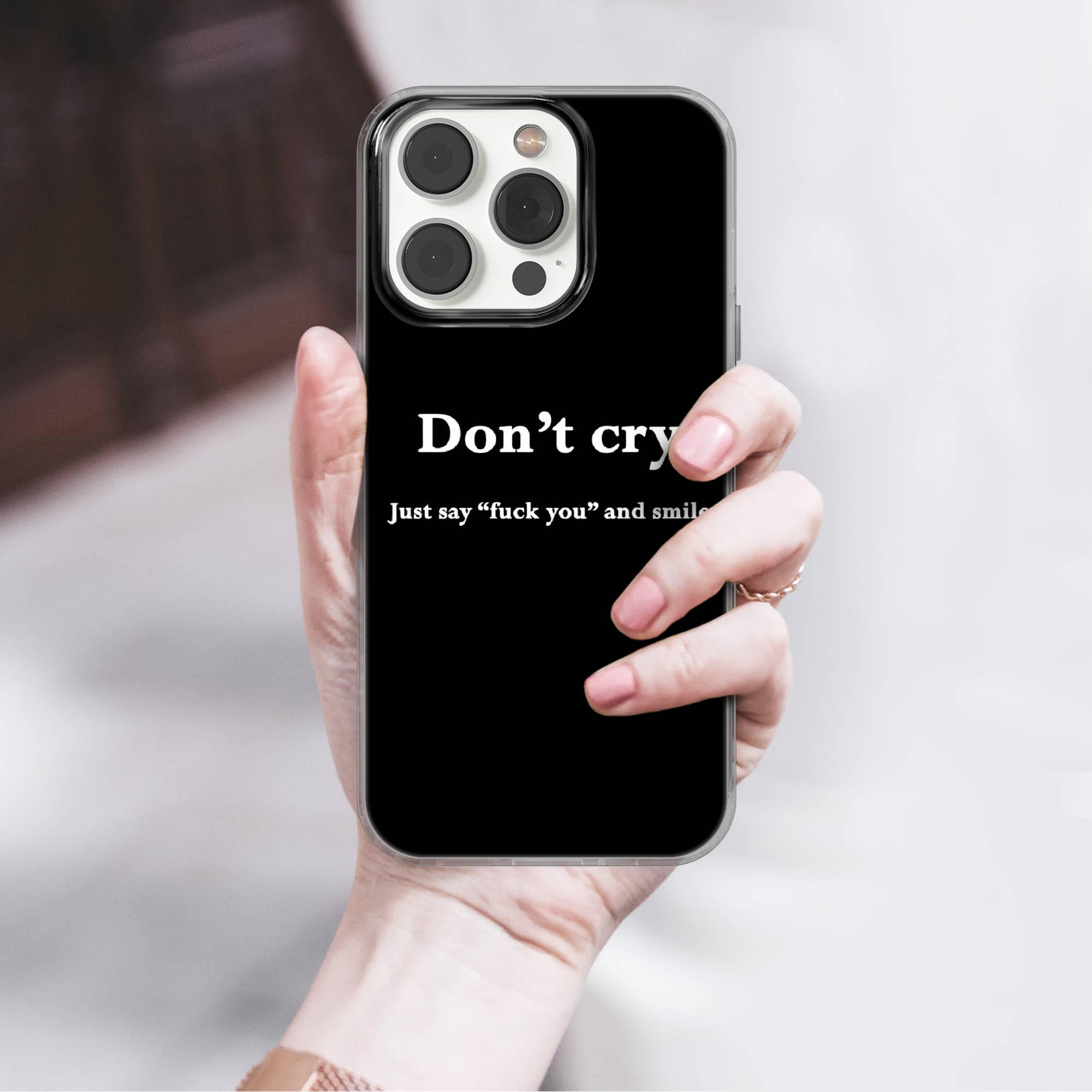毎日提供される皮肉な面白いヴィンテージの引用 スマホケース iPhon 