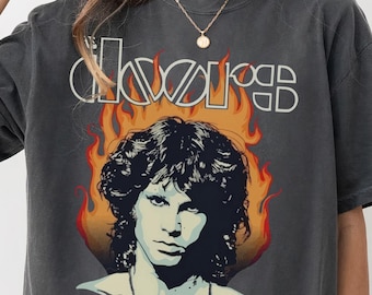 Comfort Colors The Doors T-Shirt: Vintage Rock Band Tees or Sweatshirts