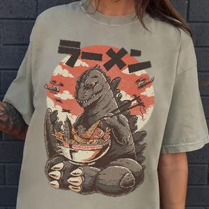 Comfort Colors Godzilla Shirt- godzilla t shirt,king of monsters shirt,vintage godzilla shirt,godzilla gift,king of the monsters godzilla