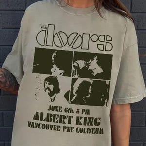 Comfort Colors The Doors Shirt-the doors band shirt,the doors tshirt,the doors sweatshirts,vintage the doors t shirt,rock band tshirt