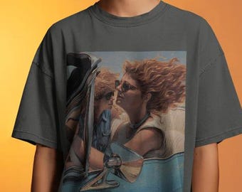 Comfort Colors Thelma and Louise Shirt - Retro Feminist Road Trip Tee