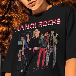 HANOI ROCKS Tシャツ ヴィンテージ HANOI ROCKS ビンテージ ハノイロックス バンド Tシャツ バンT