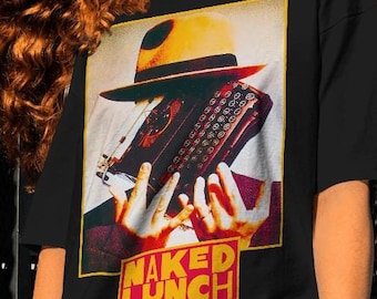 Camiseta de la película "El almuerzo desnudo": camiseta gráfica vintage, un clásico de culto