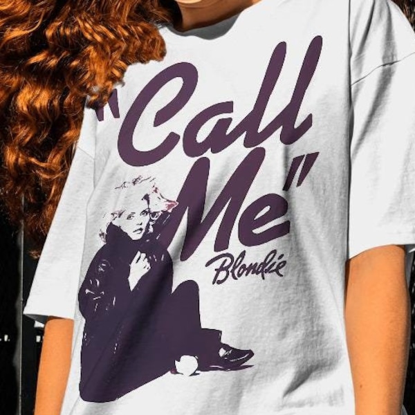 Blondie Punk Band Logo T-Shirt - 100% Cotton, Officially Licensed, Classic Fit Short Sleeve Tee - View #8