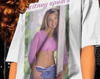 Vintage Britney Spears Graphic Shirt: Unisex Cotton Blend Tees, Sweatshirts or Hoodies