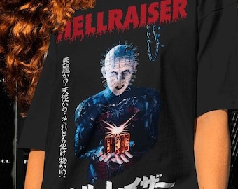 Hellraiser Tshirt: Vintage Horror Movie Tee,Hellraiser Pinhead Shirt