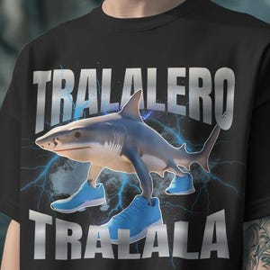 Tralalero Tralala Italian Brainrot Shirt-italian brainrot animals shirt,funny shark meme tshirt,shark sweatshirt,internet humor,viral memes