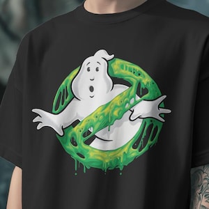 Ghostbusters T-Shirt-Who You Gonna Call Shirt,80s Retro Movie Tee,Classic Ghost Logo Shirt,Funny Paranormal Fan Gift,Sci-Fi Graphic Tee