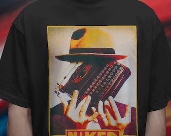 Camiseta de la película "Almuerzo Desnudo" de Comfort Colors, David Cronenberg, camiseta de ciencia ficción de los 90