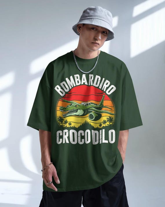 Italian Brainrot T-shirt AI Surreal Creature Top Internet Meme