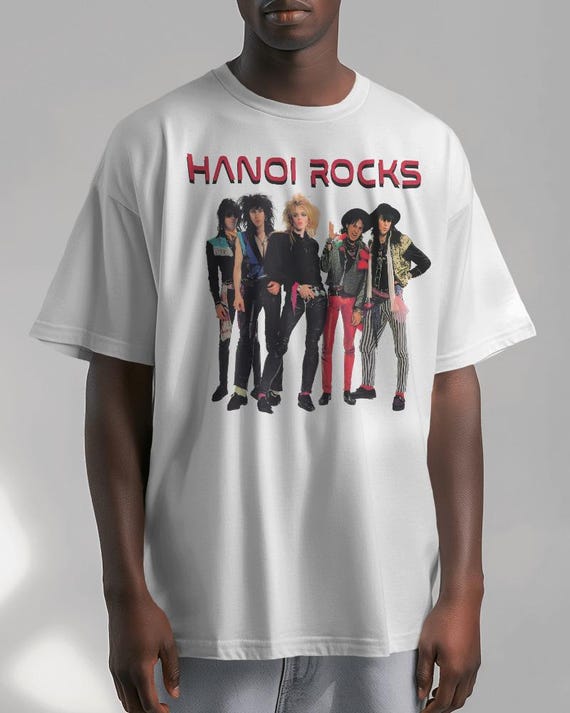 HANOI ROCKS Tシャツ ヴィンテージ ハノイ・ロックスTシャツ：ヴィンテージグラムロックバンドTシャツ