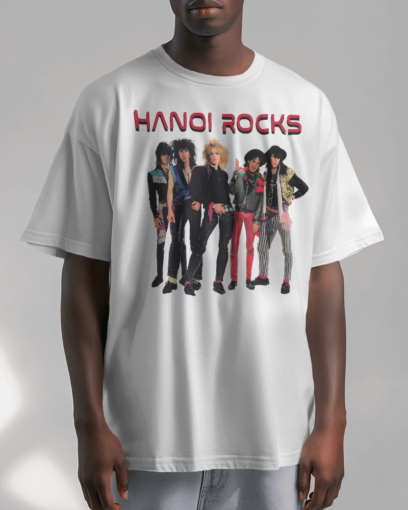 値引！HANOI ROCKS JAPAN TOUR 2007 Tシャツ Lサイズ Hanoi Rocks T-shirt: Vintage Glam Rock Band Tee - Etsy