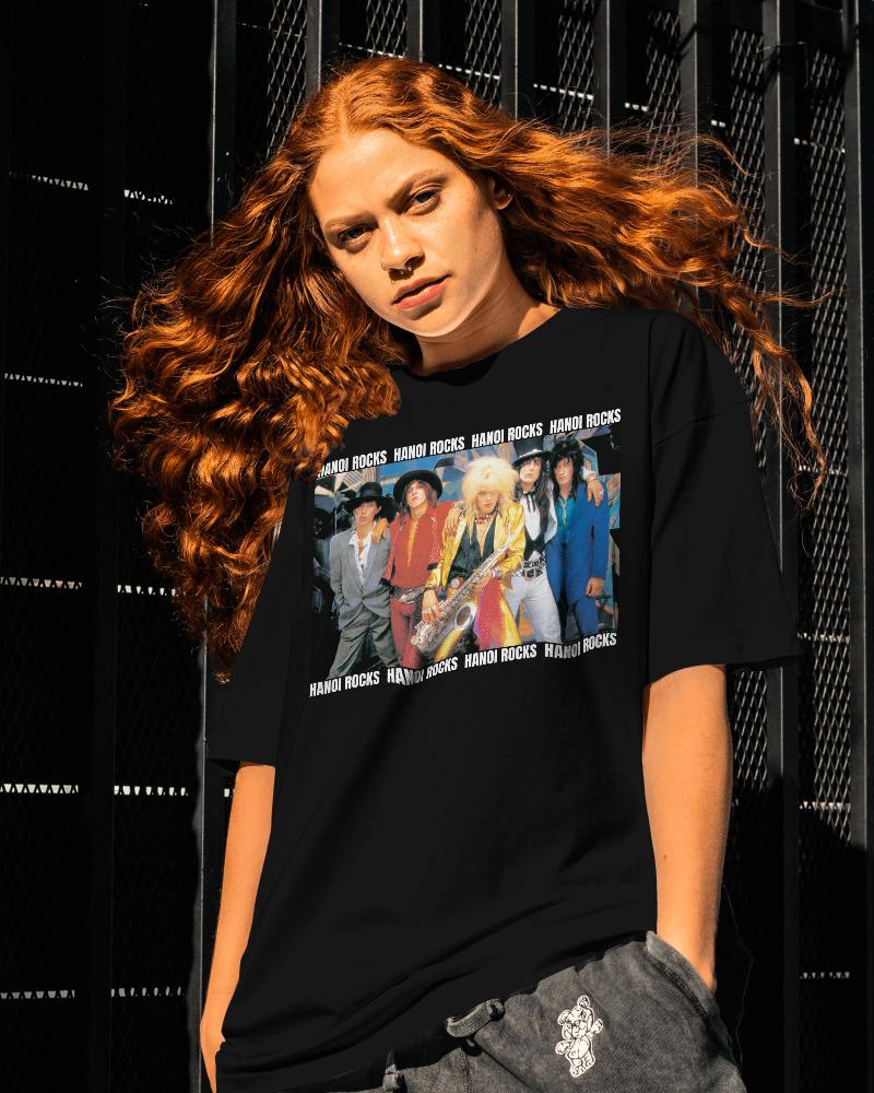 HANOIROCKS ハノイ・ロックスヴィンテージTシャツanvil - Hanoi Rocks 