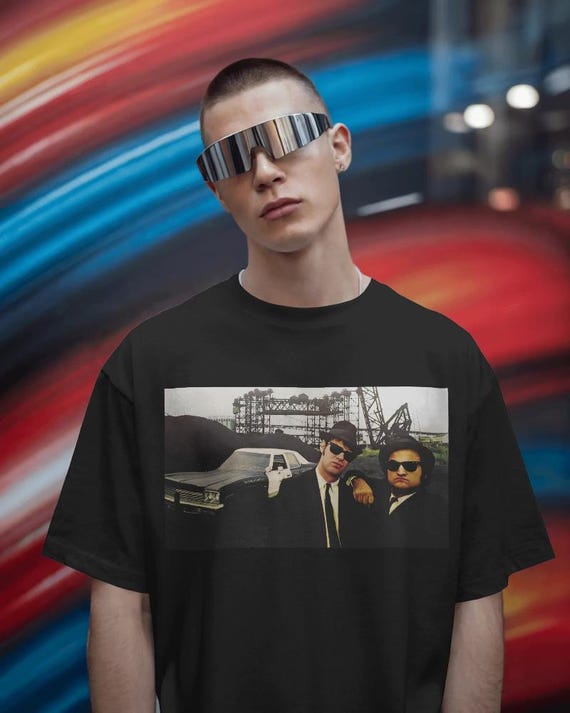 Comfort Colors the Blues Brothers T-shirt: 80s Musical Movie Tee 
