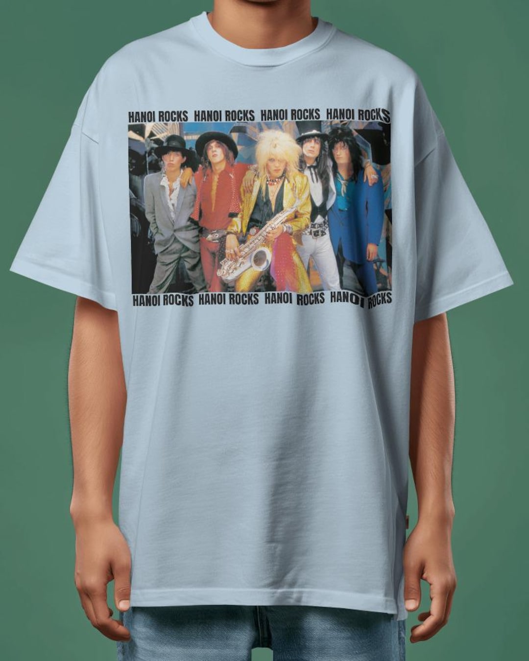 Hanoi Rocks Vintage Rock Band T-shirt - Etsy Israel