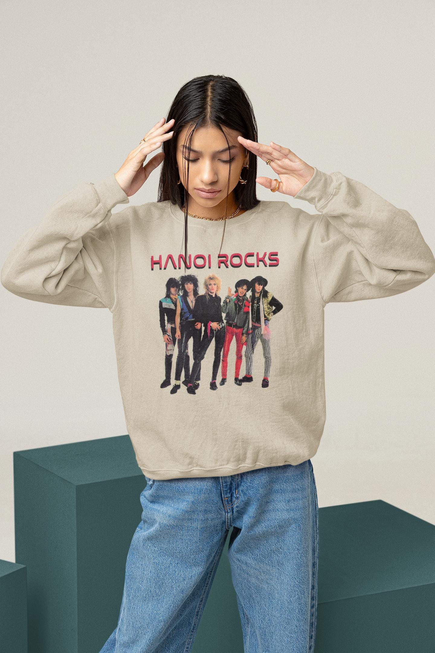 ハノイ・ロックスTシャツ：ヴィンテージグラムロックバンドTシャツ