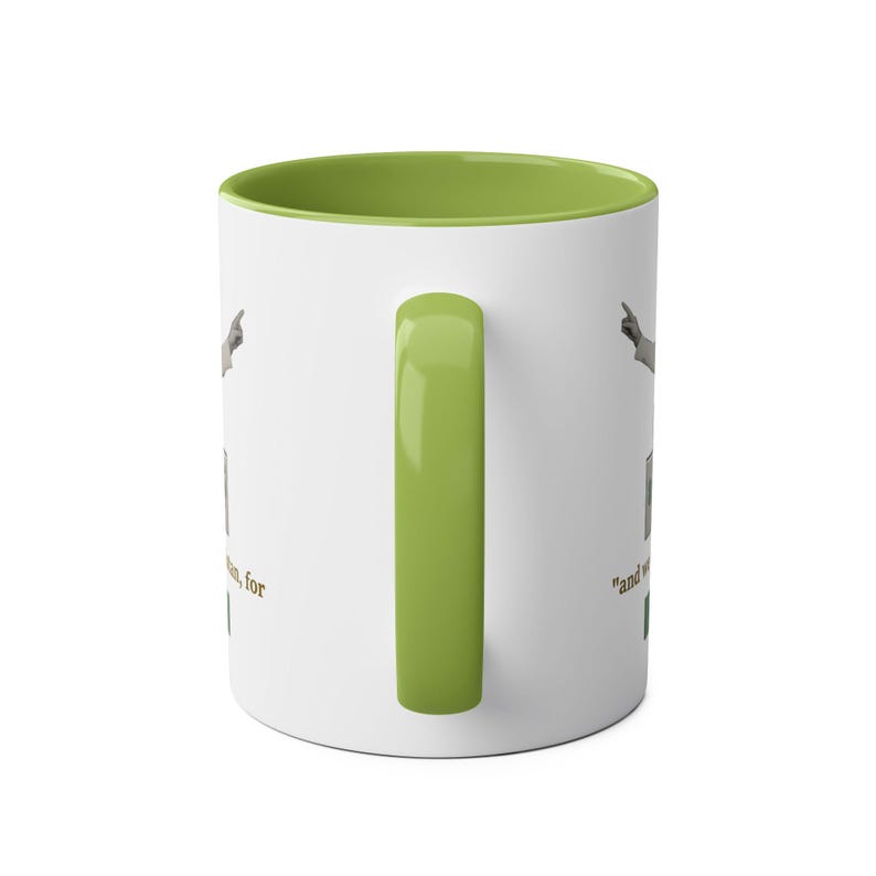 Imran Khan mug, Qaidi No 804, Fight for Justice, Pakistan mug, Stylish Two Tone Coffee mug 11oz with Imran Khan graphic image 7