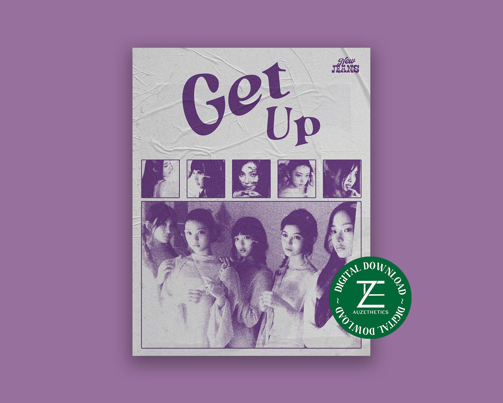 NewJeans ポスター リーバイス