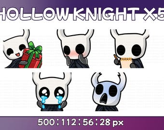 Hollow Knight Twitch Emotes Pack 5