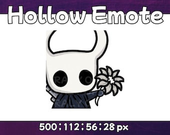 Hollow Knight Flower Twitch Emote
