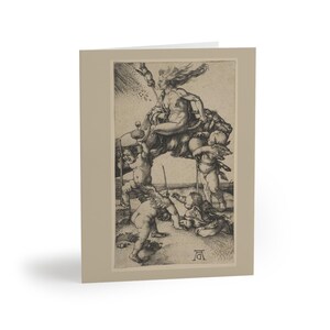 Tarjetas de felicitación artísticas de «La Bruja» de Alberto Durero: Tarjetas de Halloween