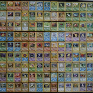 151 original pokemon cards framed WOTC Vintage Original 151 Complete Set 1999-2003| TradingCardSets.Com