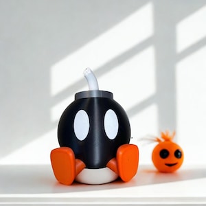 Caja secreta Bob-omb de Nintendo - Almacenamiento oculto de Mario Geek Impreso en Francia