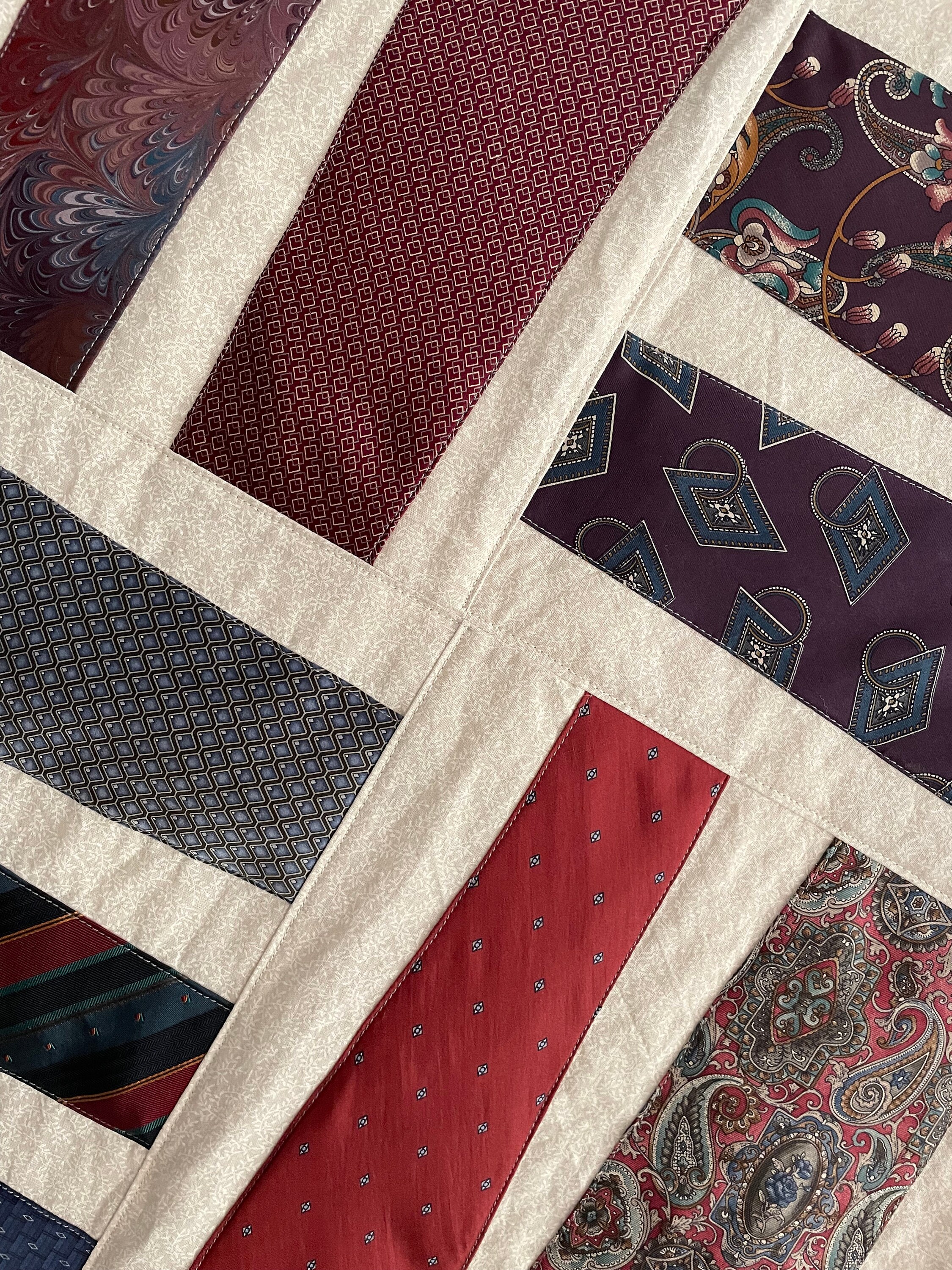 PDF Pattern Large Square 12 Necktie Memory Quilt - Etsy