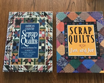 2 Scrap Quilt books