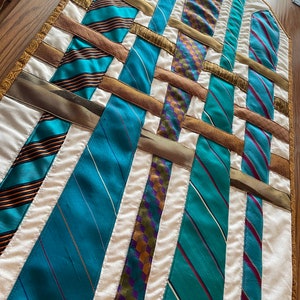 necktie table topper instructions