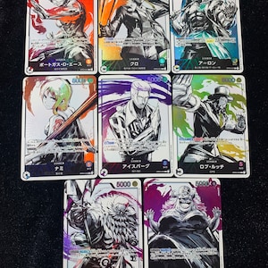 One Piece 8 cards game Proxy *High Quality*