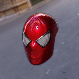 ARCHIVO DIGITAL Tobey Maguire Raimi Spider-Man FaceshellV8 2004-2007 con marcos intermedios y mandíbula móvil