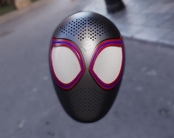 Spider-Man dans le Spiderverse / À travers le Spider vers Miles Morales FaceshellV2 [FICHIER NUMÉRIQUE]