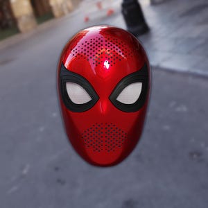 DIGITAL FILE Far from home / No way home MCU Spider-Man Tom Holland faceshell with midframes