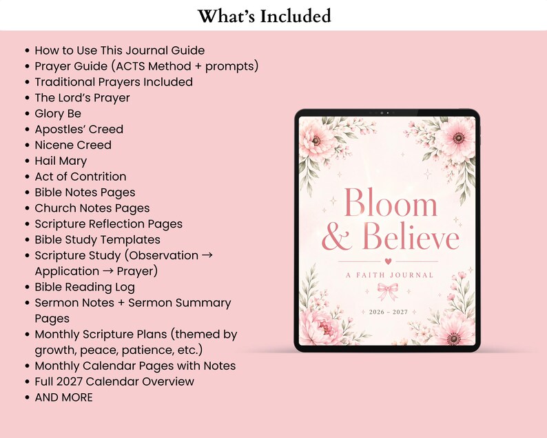 2026 Scripture Writing Plan, Printable Prayer Journal, Bible Study ...