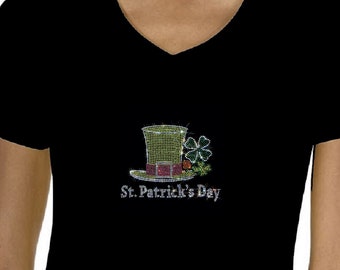 St. Patrick&#39;s Day Tee, St. Patrick&#39;s Day Shirt, Sequin Bling Shirt, Bling Tee, Sm - 3XL, Plus Size Clothing, Irish Tee, Irish Shirt, Irish