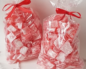 Old Fashioned Cinnamon Hard Rock Candy, Homemade, Dad, Mom, Friend, Teacher's Gift, Hard Tack