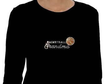 Basketball Grandma Shirt, Basketball Grandma Tee, Sizes SM - 3XL, Plus Size Clothing Also, Basketball Grandma Tee Shirt, Basketball Grandma