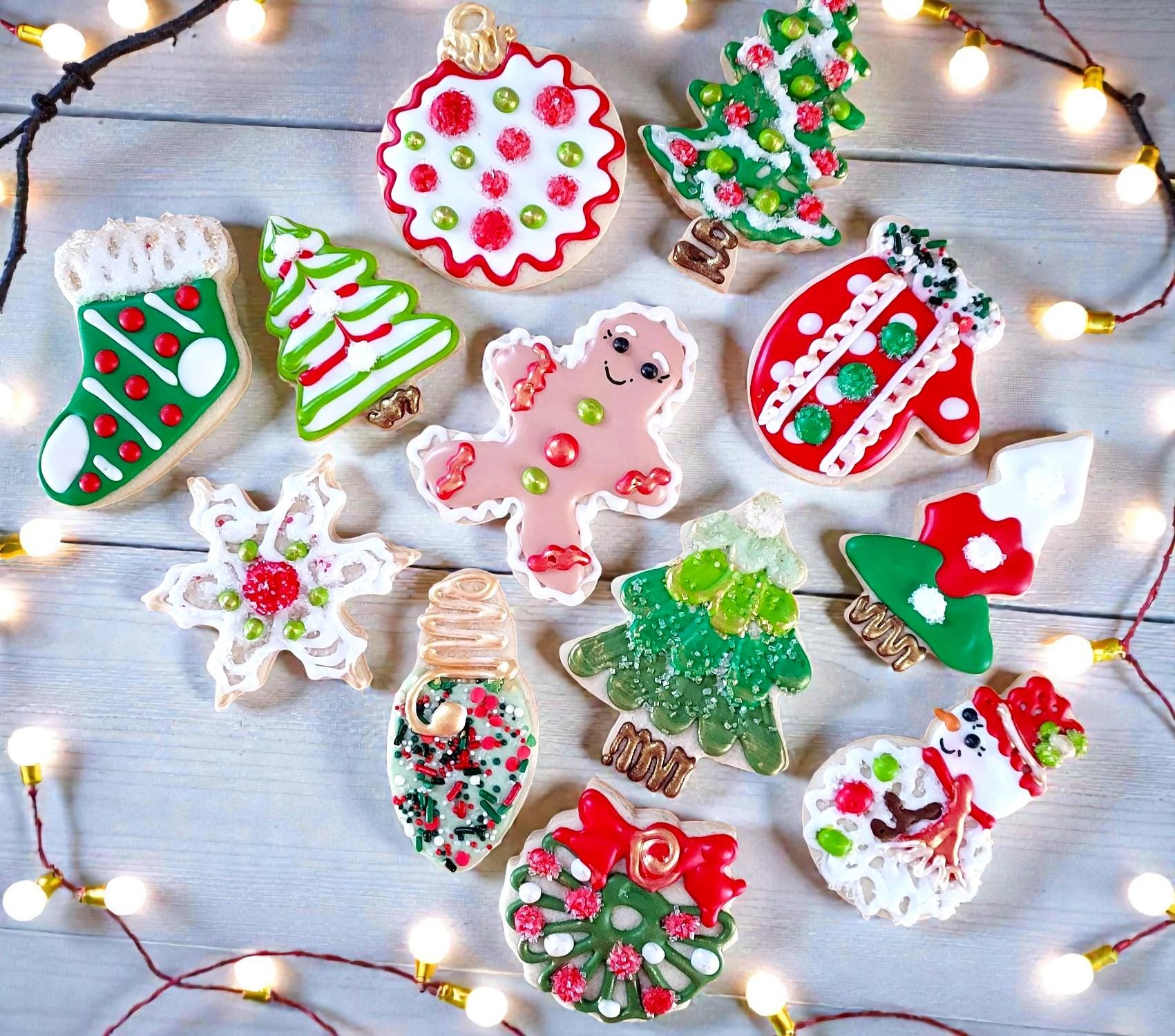 Christmas Sugar Cookie - Homemade Winter Holiday Cookies Limited…
