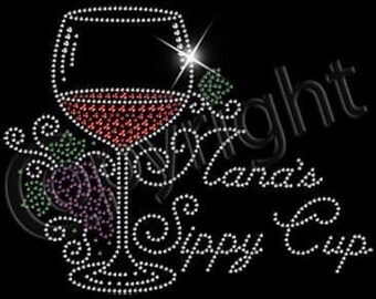 Nana Sippy Cup Shirt, Nana Tee, Sizes SM - 3XL, Plus Size Clothing Also, Nana Tee Shirt, Mother&#39;s Day Tee, Gift for Nana, Gift For Grandma