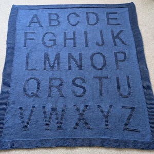 A B C: breipatroon babydeken, pdf