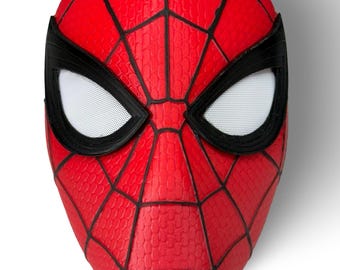 スパイダーマン ブランニューデイ ヘルメット レプリカ – スパイダーマン映画にインスパイアされた – 3Dプリント磁気マスク – コスプレマスク小道具