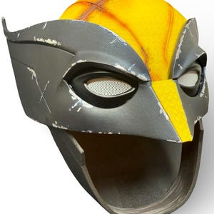 MOVIE ACCURATE Wolverine style helmet V2 from Deadpool and Wolverine. 3D printed. File by MysteryMakers