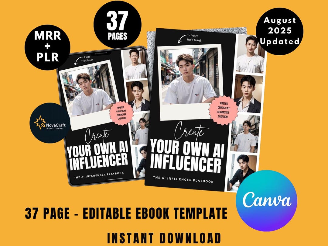 Create Your Own AI Twin Guide 2025 | Digital Avatar Monetization ...
